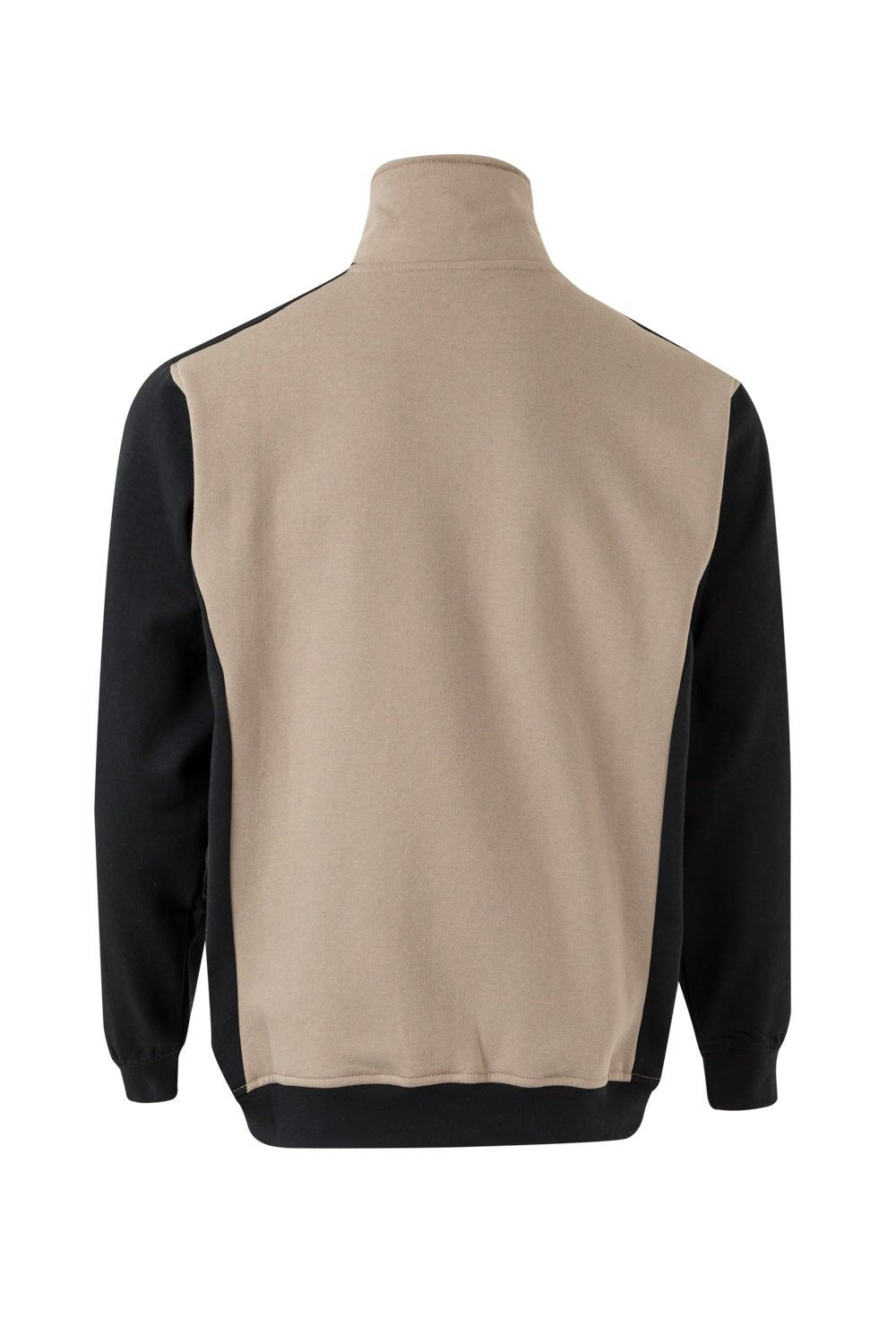 Sudadera bicolor con media cremallera - imagen Velilla Group
