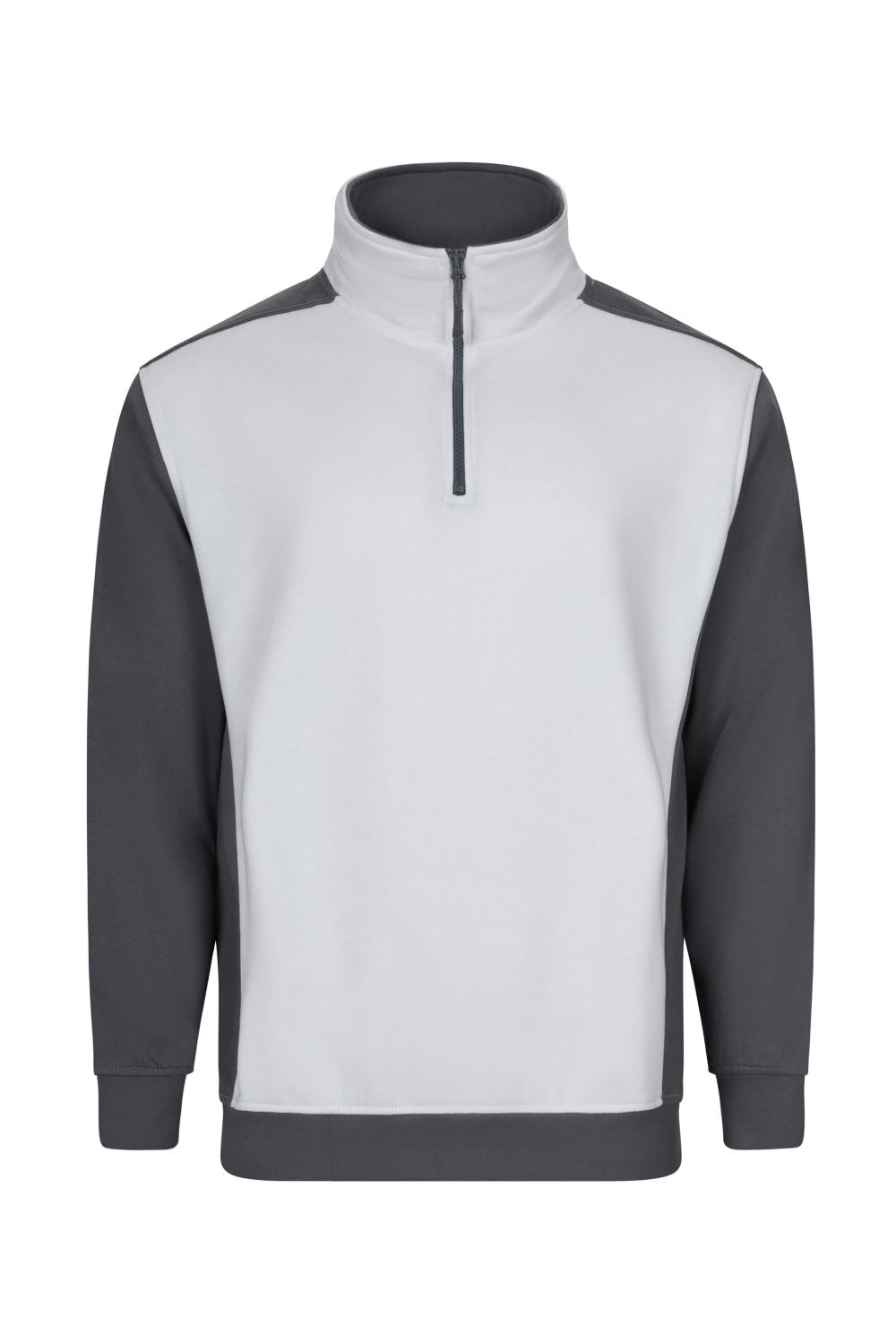 Sudadera bicolor con media cremallera - imagen Velilla Group