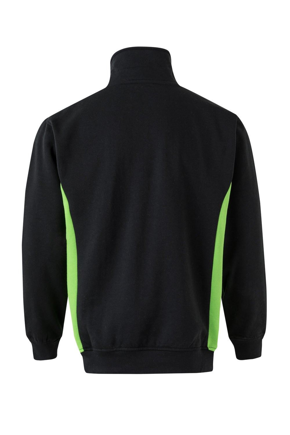 Sudadera bicolor con media cremallera - imagen Velilla Group