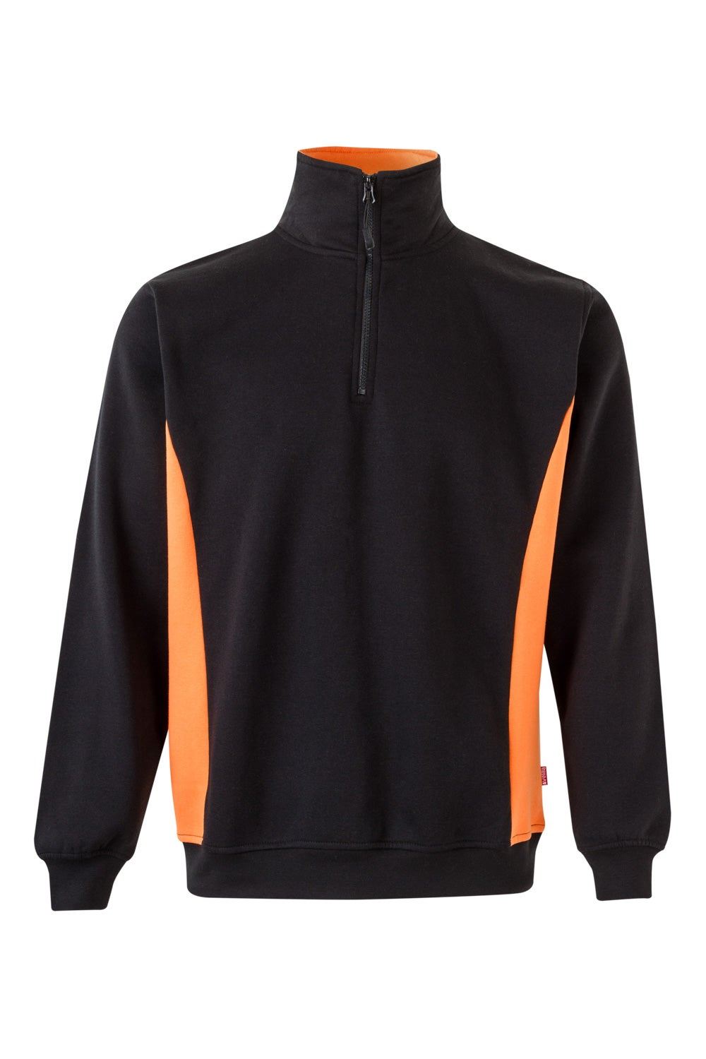 Sudadera bicolor con media cremallera - imagen Velilla Group