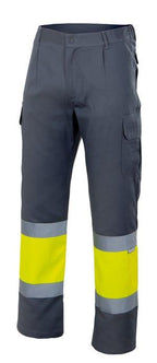 Pantalón forrado bicolor multibolsillos - imagen Velilla Group