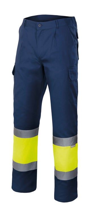 Pantalón forrado bicolor multibolsillos - imagen Velilla Group