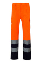 Pantalón bicolor multibolsillos - imagen Velilla Group