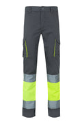 Pantalón stretch bicolor multibolsillos - imagen Velilla Group
