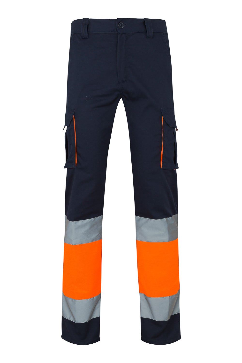 Pantalón stretch bicolor multibolsillos - imagen Velilla Group