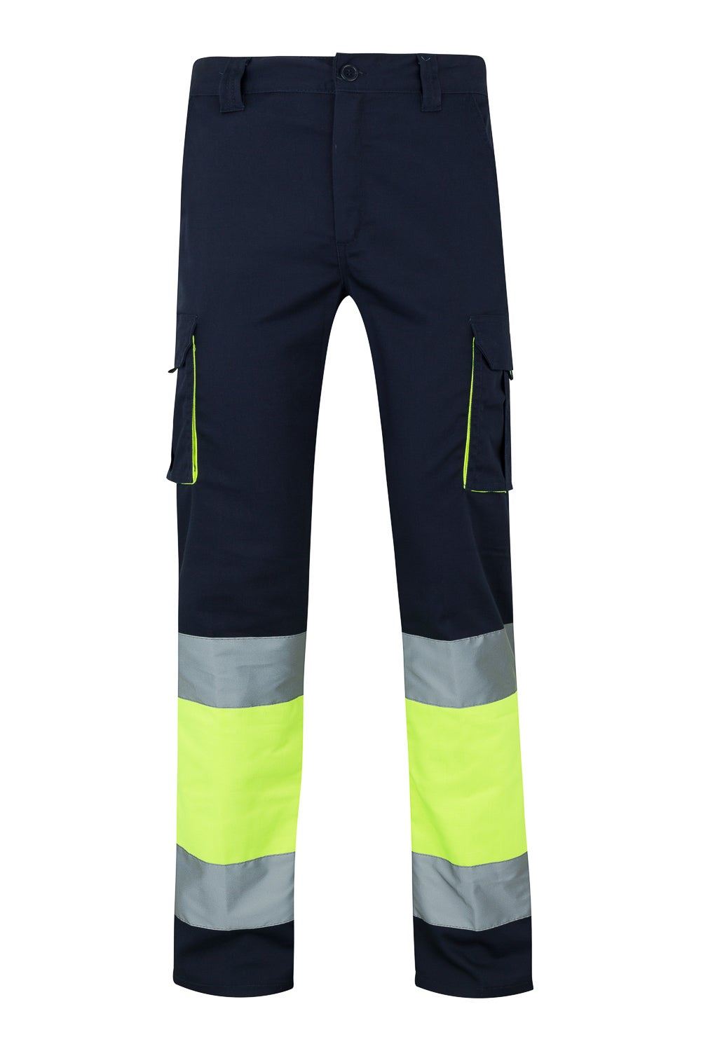 Pantalón stretch bicolor multibolsillos - imagen Velilla Group