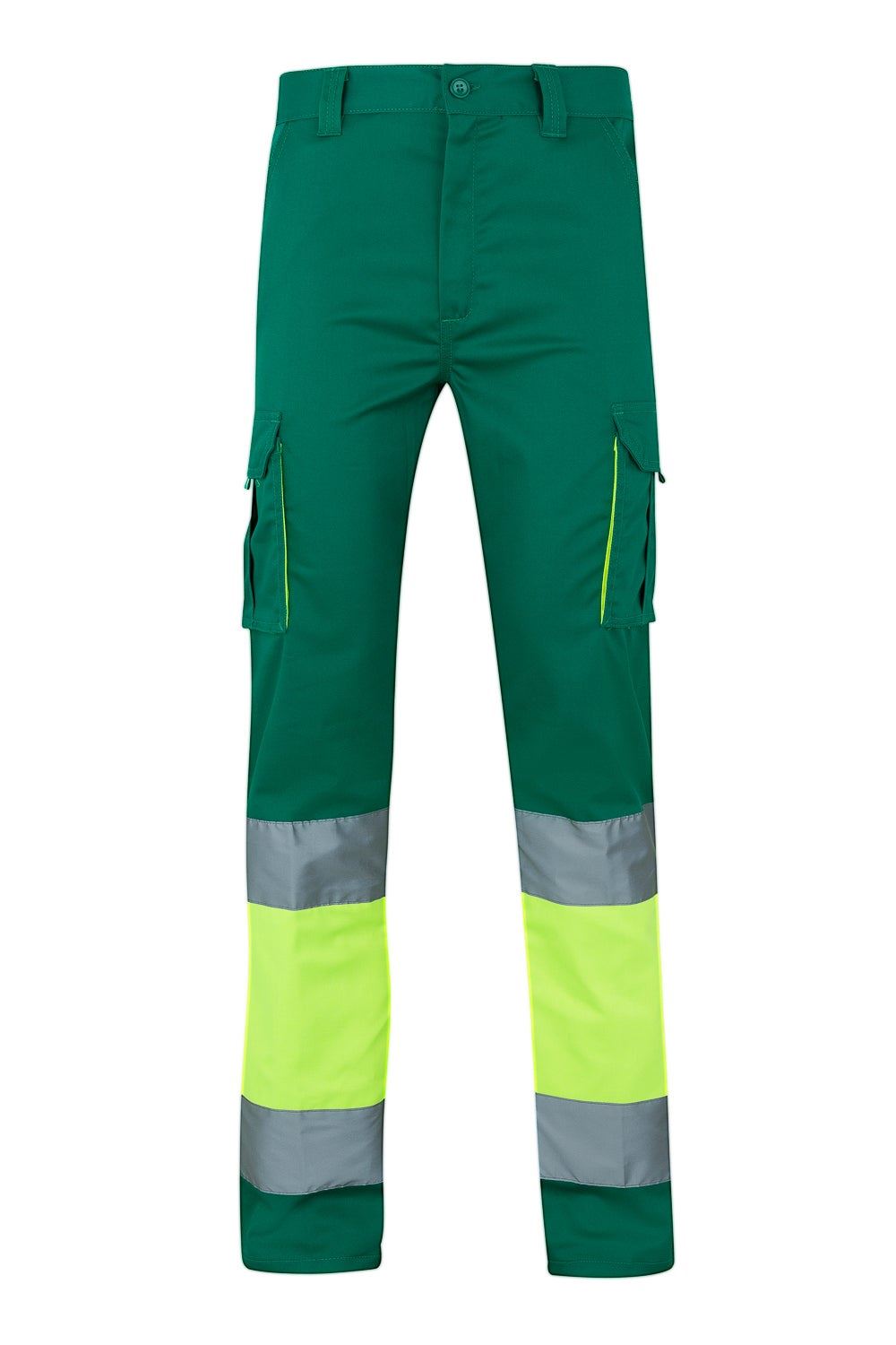 Pantalón stretch bicolor multibolsillos - imagen Velilla Group