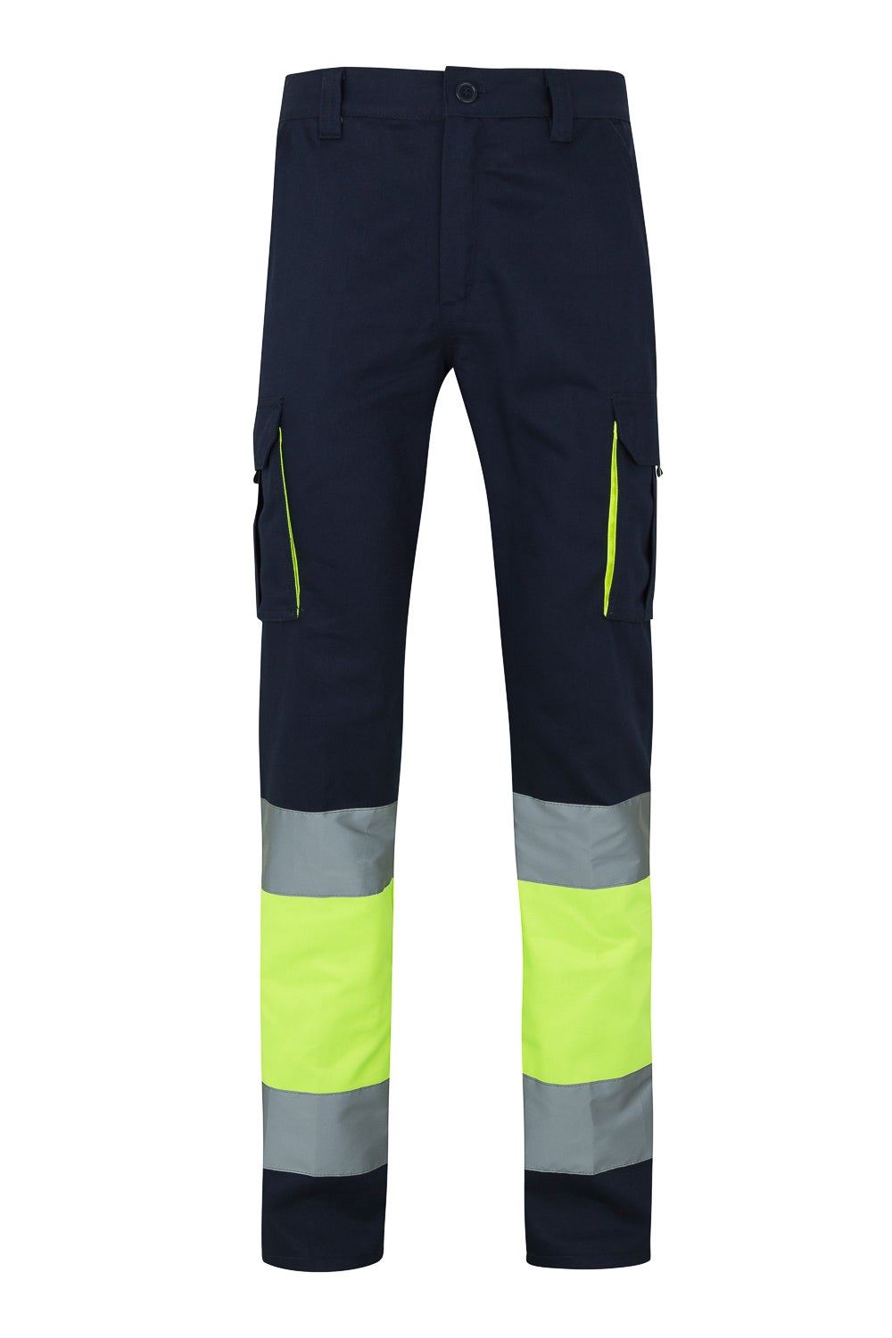 Pantalón 100% algodón bicolor multibolsillos - imagen Velilla Group