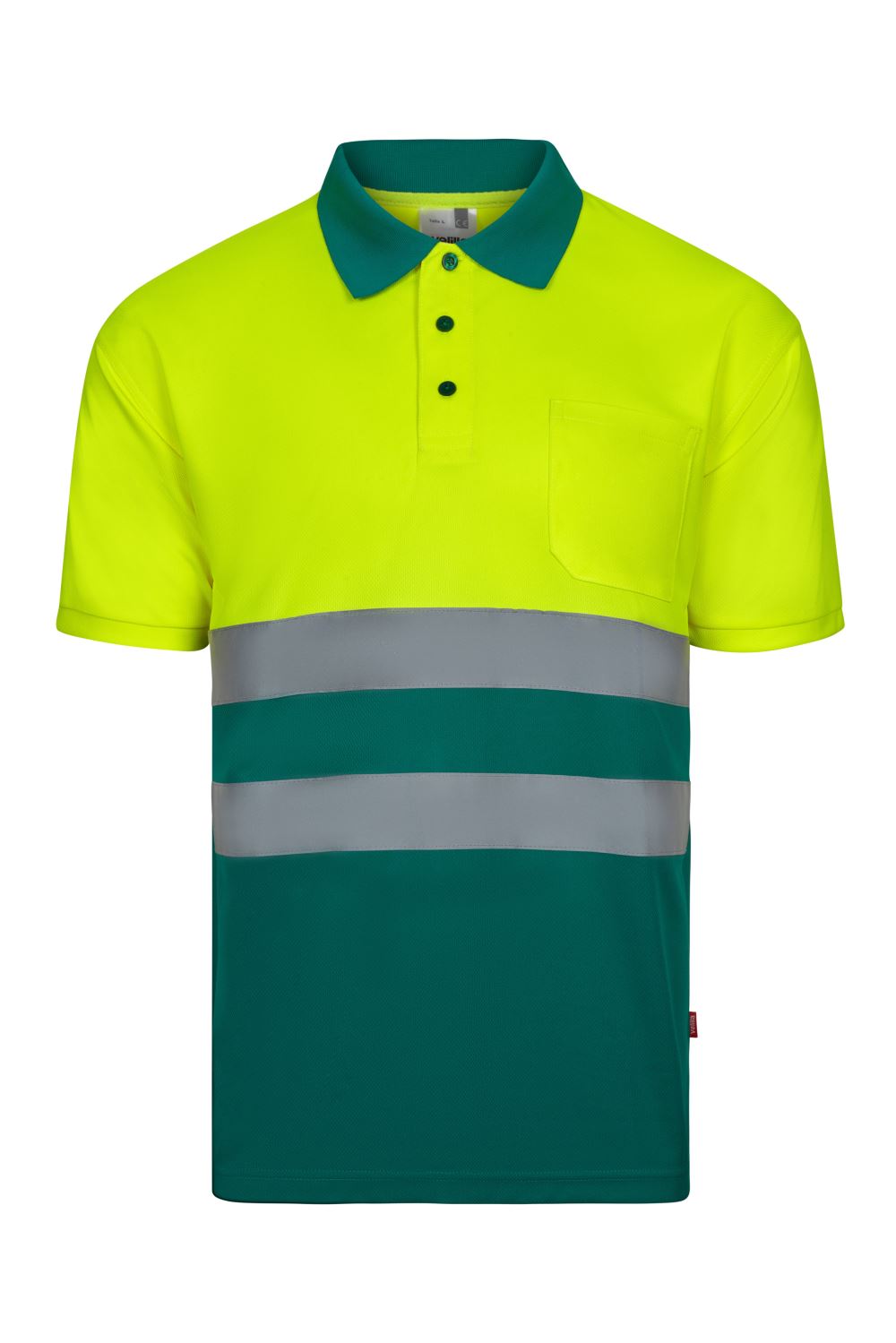 Polo bicolor manga corta - imagen Velilla Group