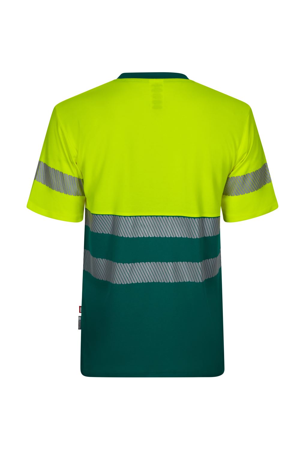 Camiseta algodón bicolor manga corta  cinta segmentada - imagen Velilla Group