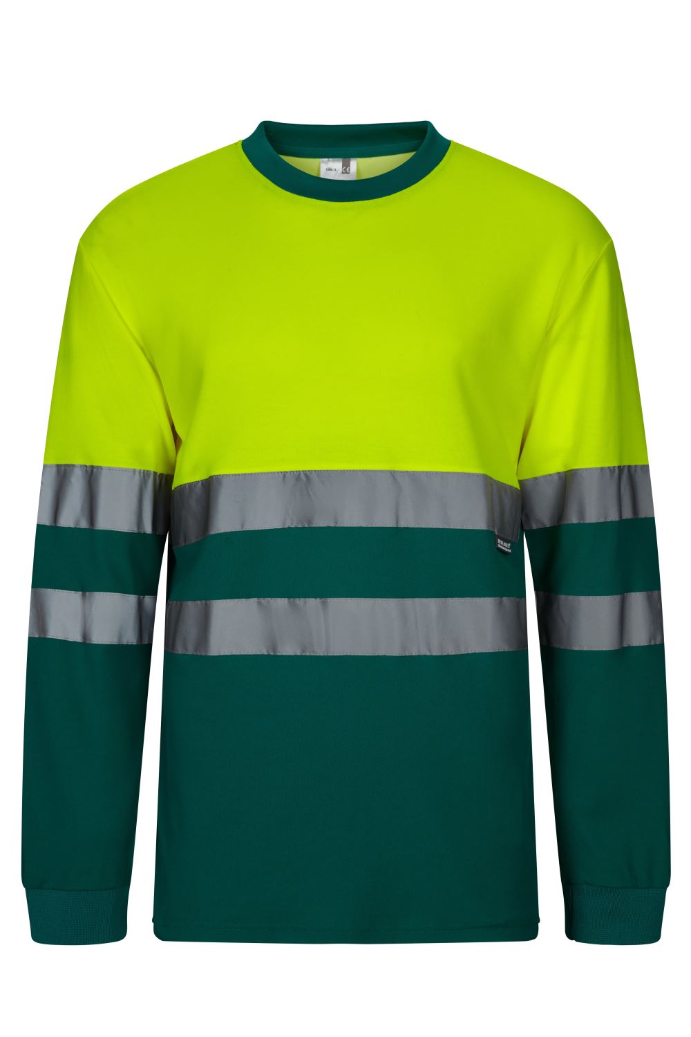 Camiseta algodón bicolor manga larga - imagen Velilla Group