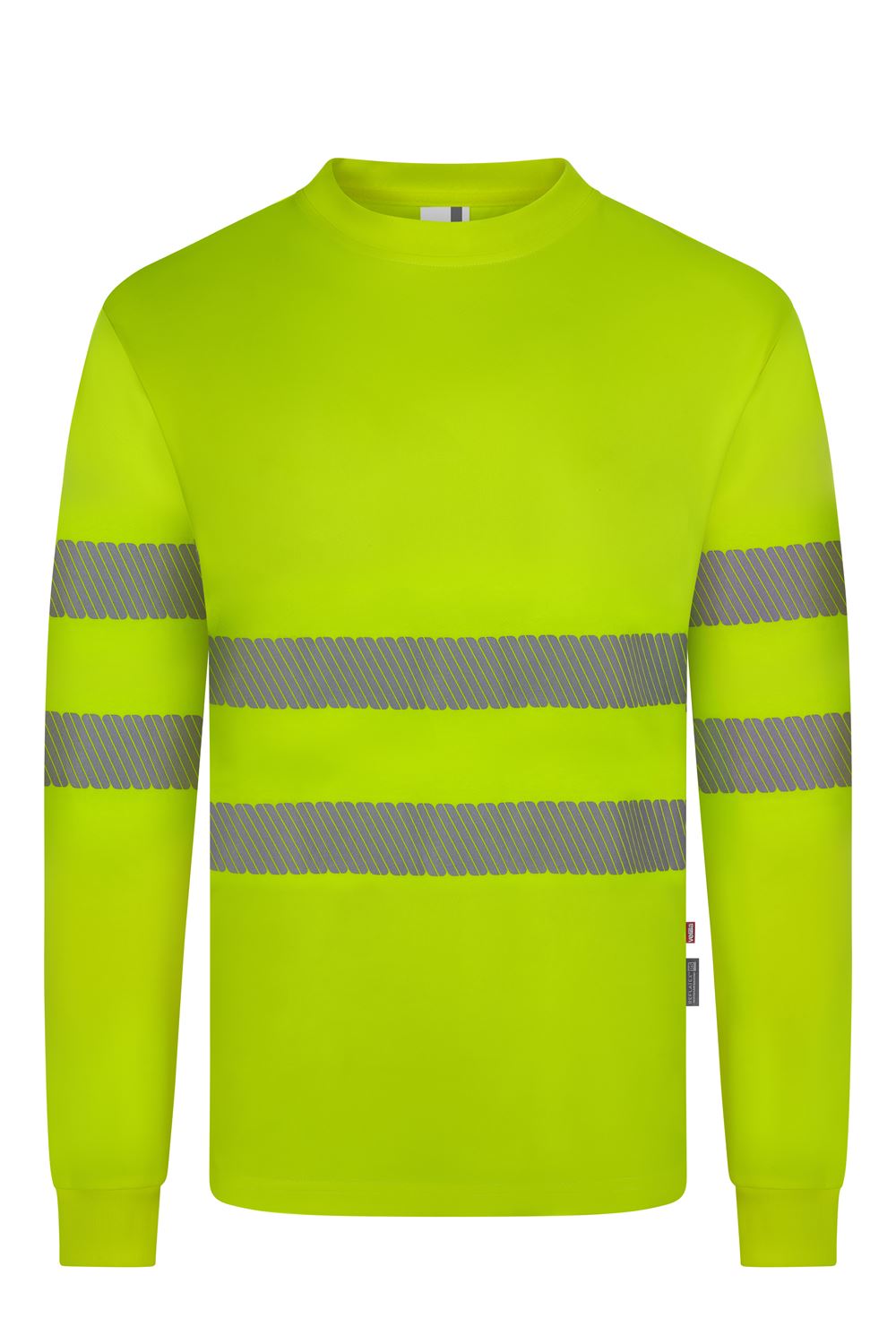 Camiseta poliéster reciclado manga larga cinta segmentada