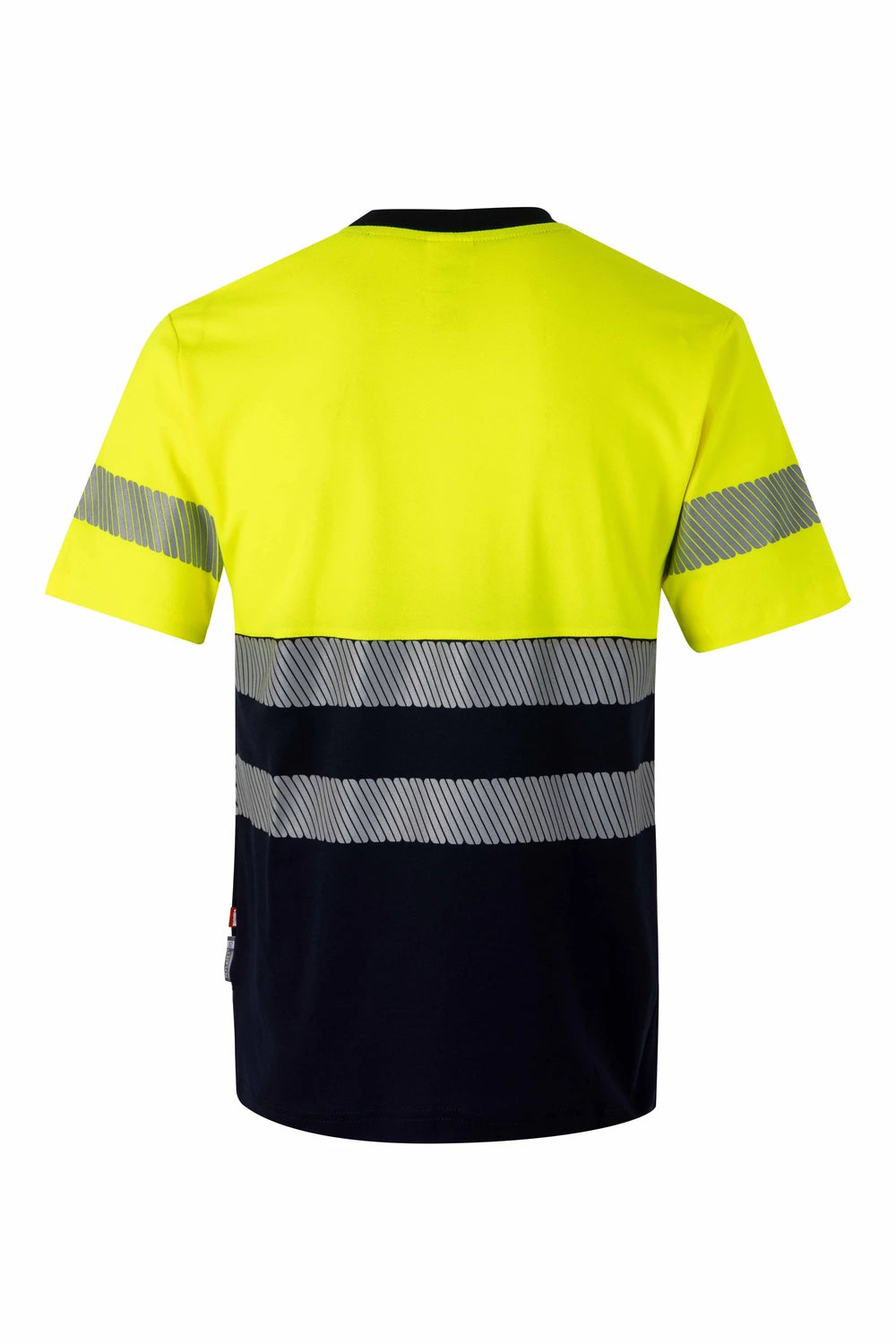 Camiseta algodón bicolor manga corta  cinta segmentada - imagen Velilla Group