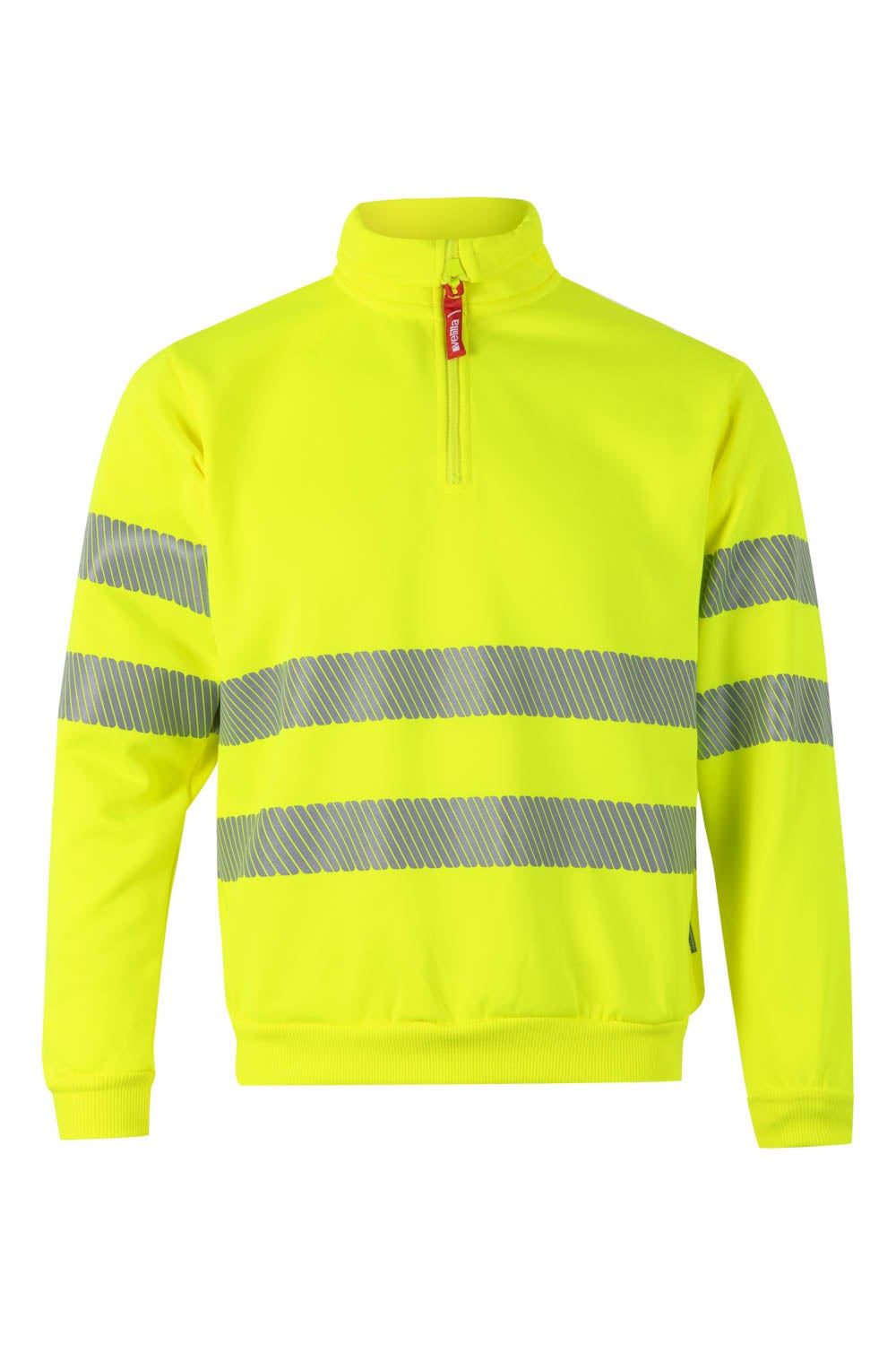 Sudadera con media cremallera cinta segmentada - imagen Velilla Group