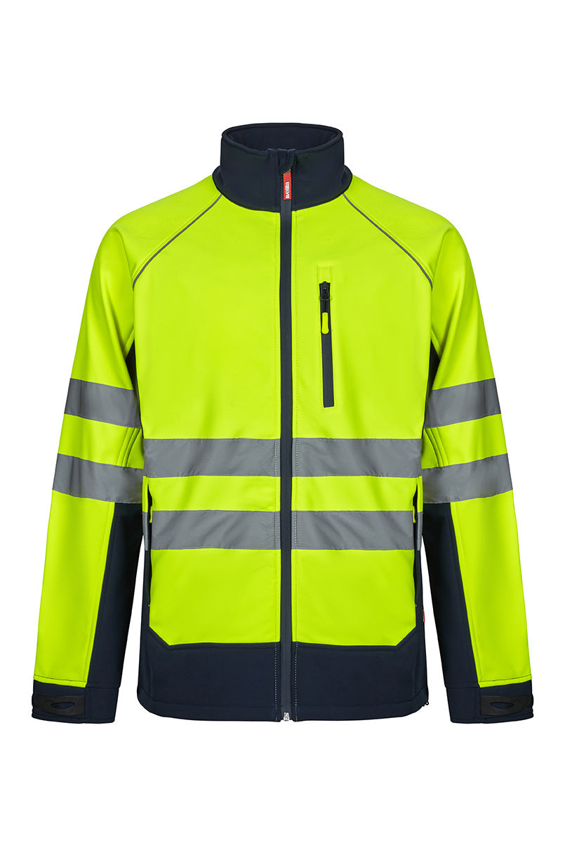 Cazadora soft shell bicolor