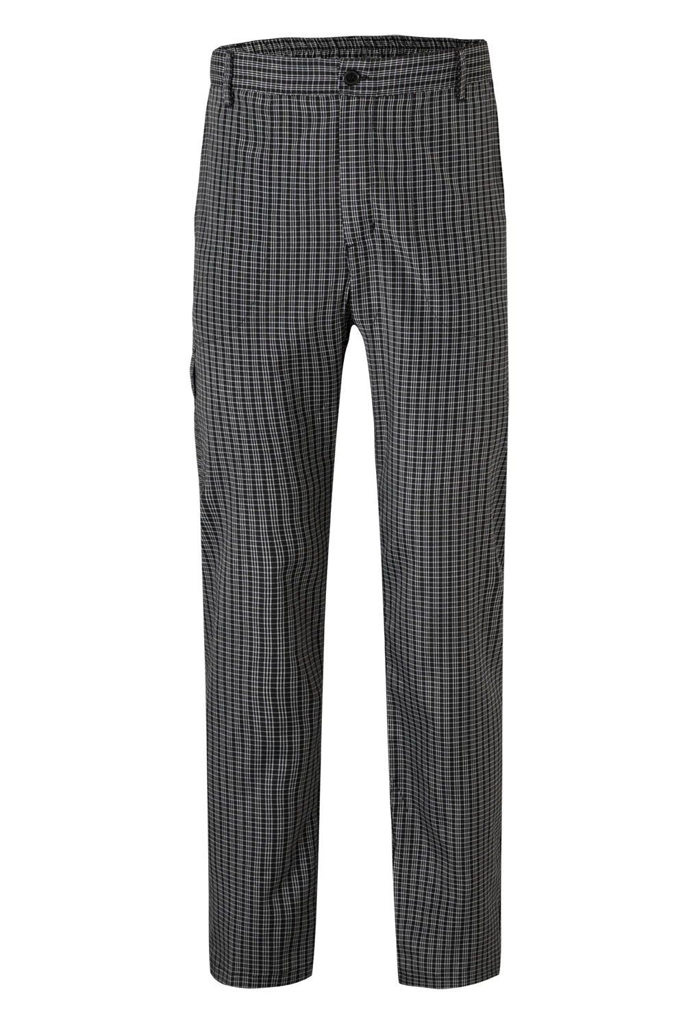 Pantalón de cocina cuadros multibolsillos - imagen Velilla Group