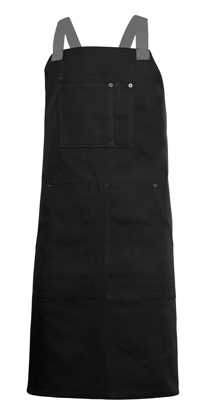 Delantal peto canvas bicolor - imagen Velilla Group