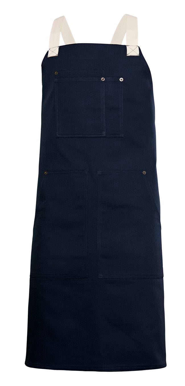Delantal peto canvas bicolor - imagen Velilla Group