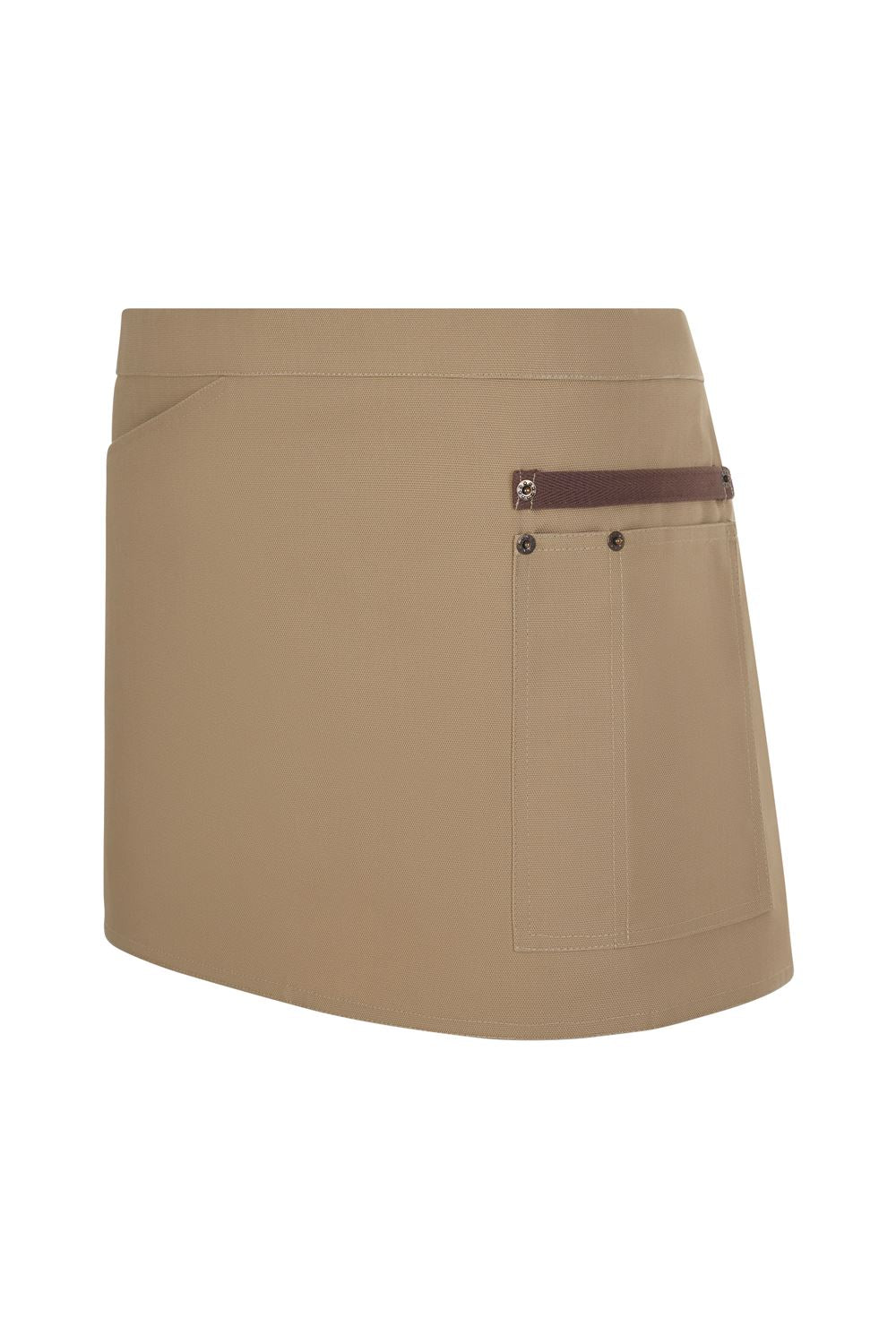 Delantal corto canvas bicolor - imagen Velilla Group