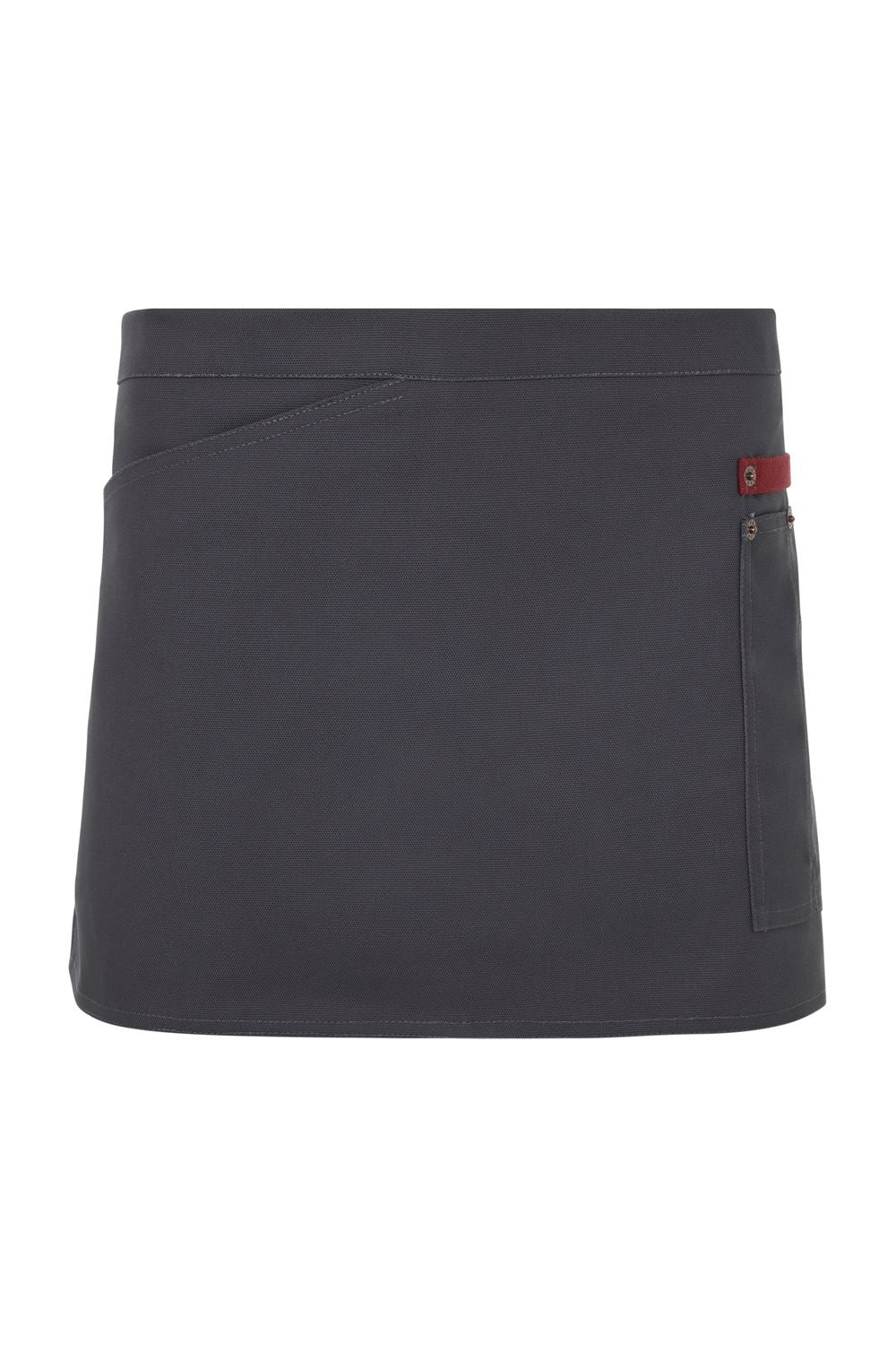 Delantal corto canvas bicolor