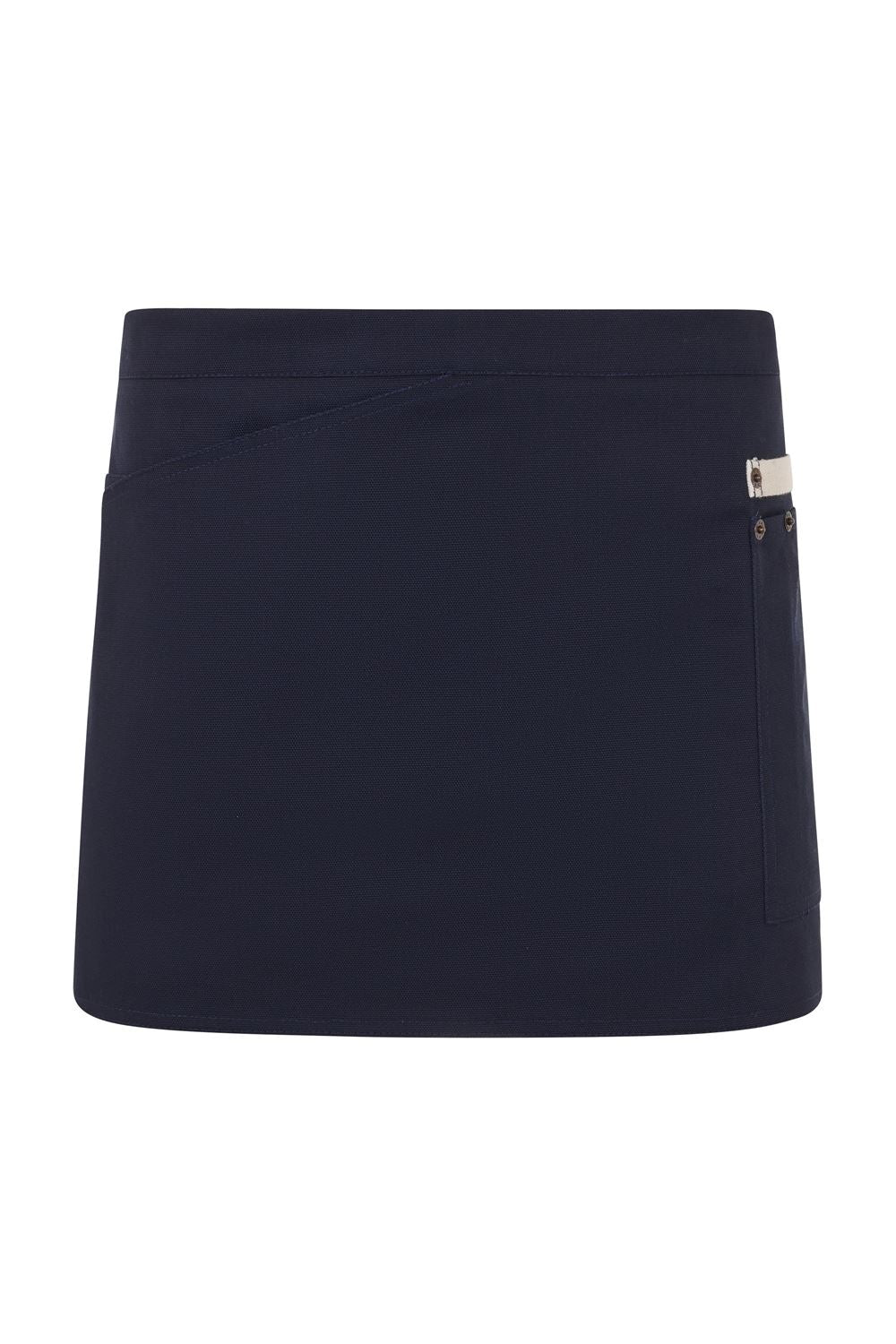 Delantal corto canvas bicolor - imagen Velilla Group