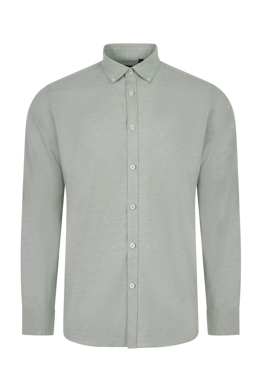 Camisa oxford stretch manga larga hombre - imagen Velilla Group