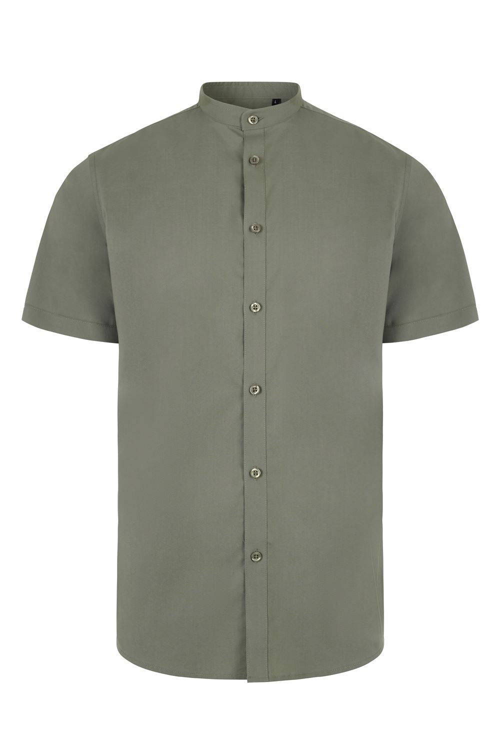 Camisa cuello tirilla stretch manga corta hombre - imagen Velilla Group