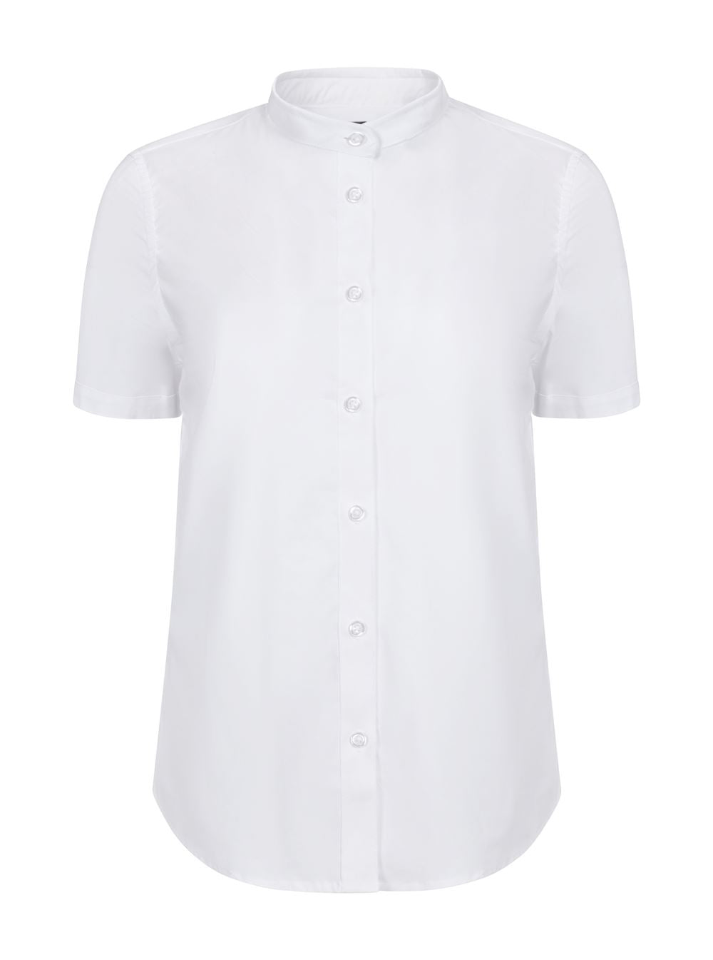 Camisa cuello tirilla stretch manga corta mujer - imagen Velilla Group