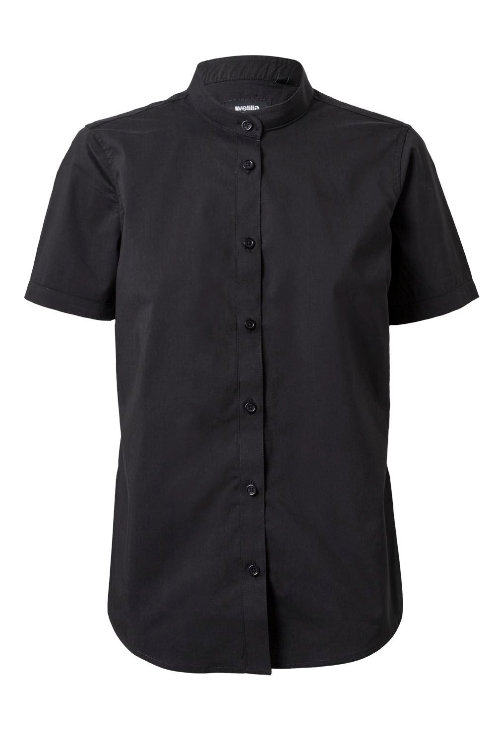 Camisa cuello tirilla stretch manga corta mujer - imagen Velilla Group