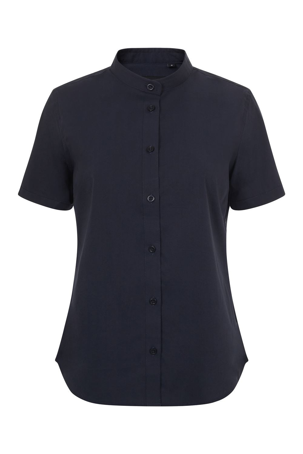 Camisa cuello tirilla stretch manga corta mujer - imagen Velilla Group