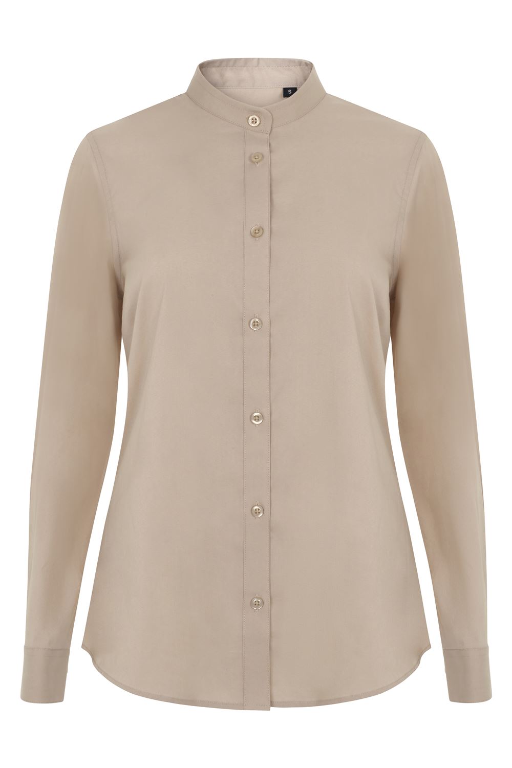 Camisa cuello tirilla stretch manga larga mujer - imagen Velilla Group