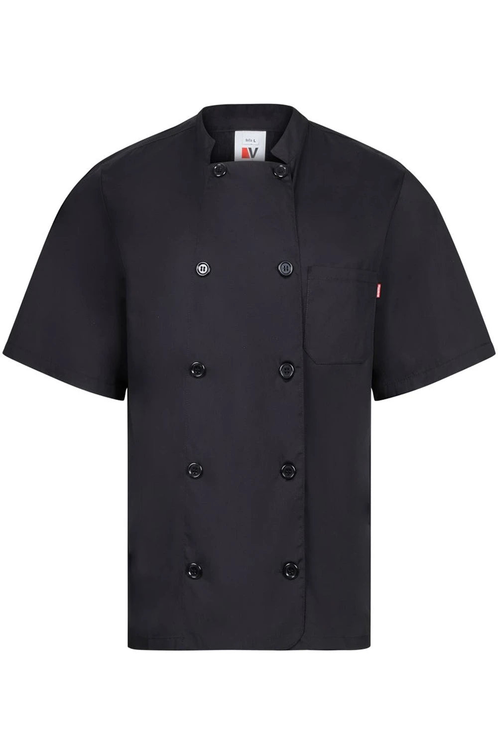 Chaqueta de cocina manga corta