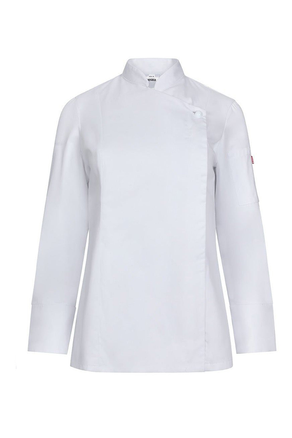 Chaqueta de cocina mujer con cremallera