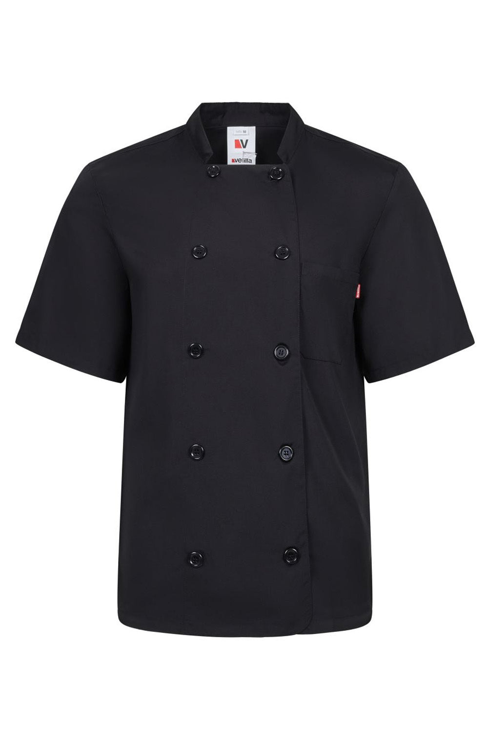 Chaqueta de cocina manga corta
