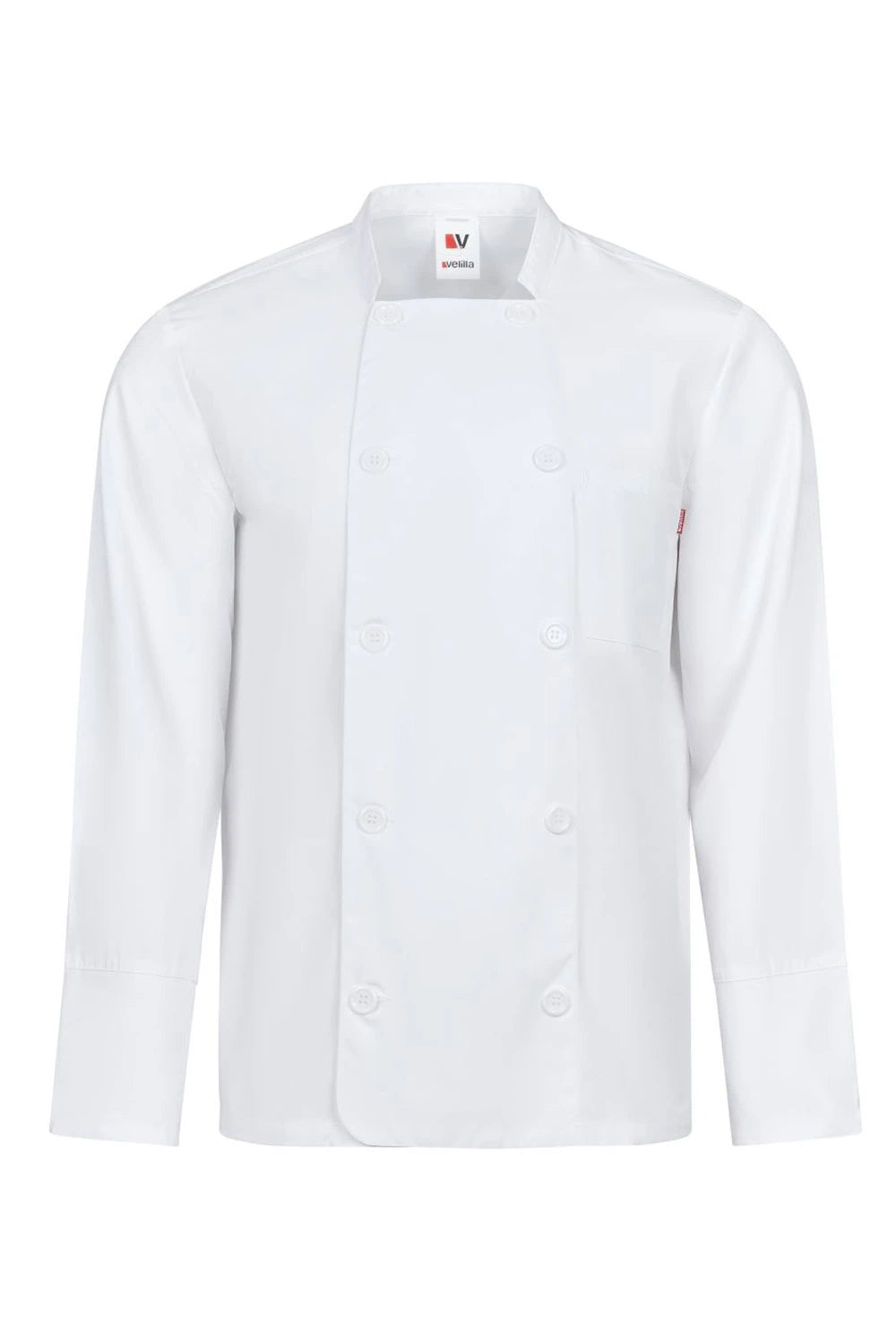 Chaqueta de cocina manga larga