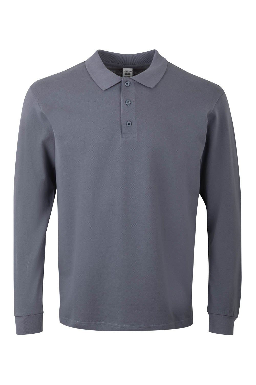 HOBART - POLO UNISEX MANGA LARGA 210 - imagen Velilla Group