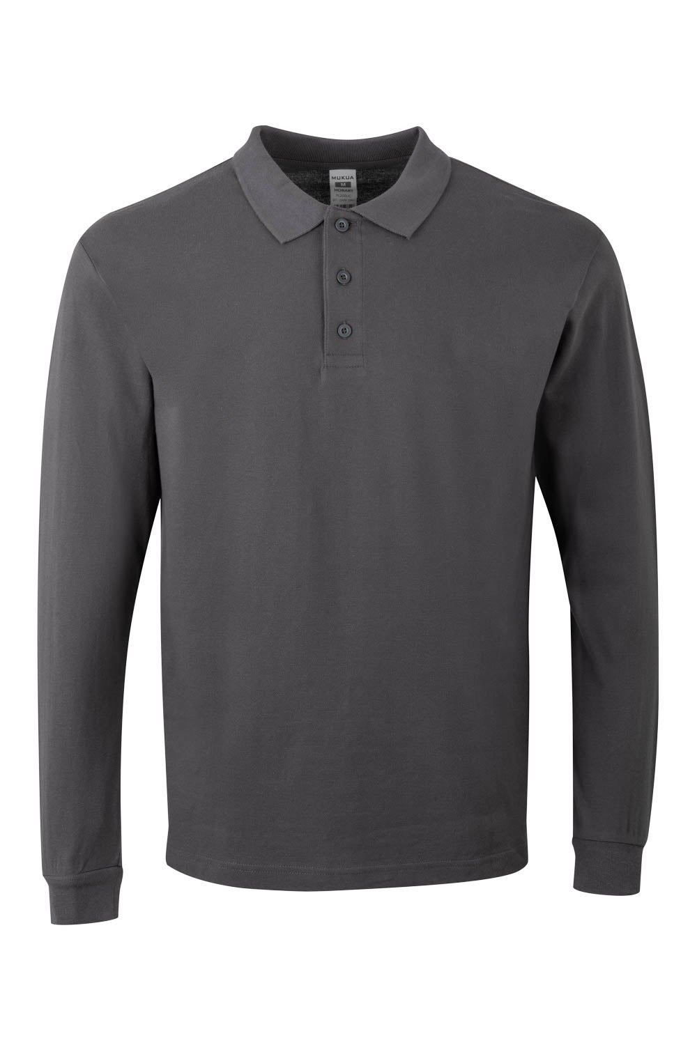 HOBART - POLO UNISEX MANGA LARGA 210 - imagen Velilla Group